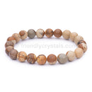 Picture Jasper Power Bracelet (10 mm)