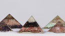 7 Chakra Orgonite Pyramid Set 50-55 mm