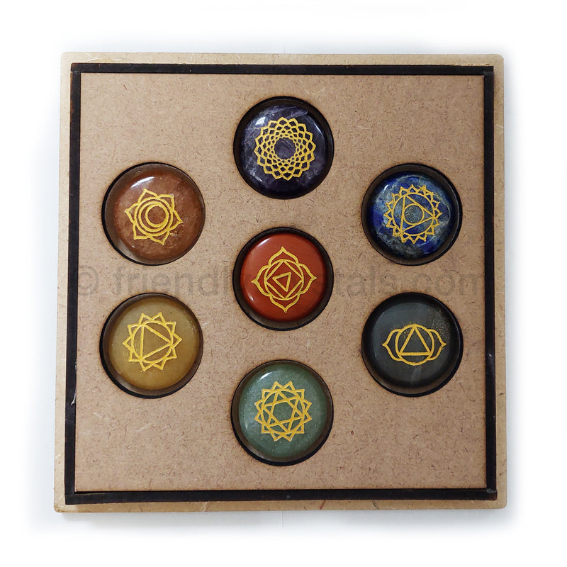 7 Chakra Symbol Disc Kit - NEW PACKAGING!