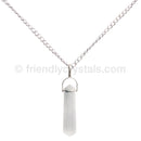 Selenite 92.5 SS Pendant Double Terminated