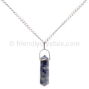 Sodalite 92.5 SS Pendant Double Terminated