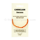 Carnelian 4 mm Gemstone Faceted Bracelet