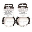 Crystal Quartz Lava Bracelet