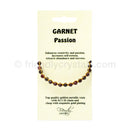 Garnet 4 mm Gemstone Faceted Bracelet
