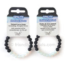 Opalite Lava Bracelet