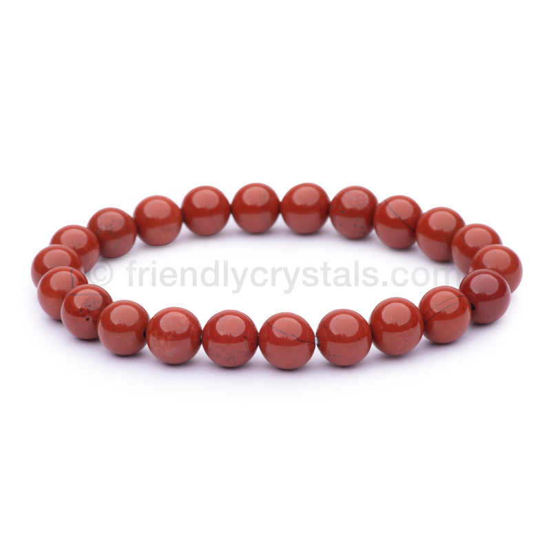 Red Jasper Power Bracelet (10 mm)