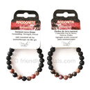 Rhodonite Lava Bracelet