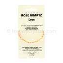 Rose Quartz 4 mm Gemstone Faceted Bracelet