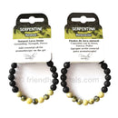 Serpentine Lava Bracelet
