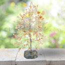 Citrine Gemstone Tree with Moss Agate base!