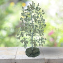 Green Aventurine Gemstone Tree with Moss Agate base!