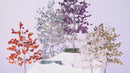 Amethyst Gemstone Tree with Moss Agate base!