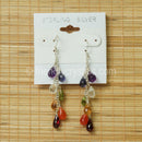 7 Chakra Briolet earring