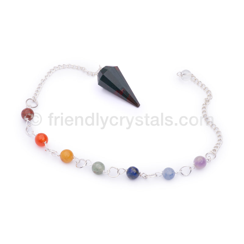 20 Assorted Stones Pack - Chakra Pendulums Faceted