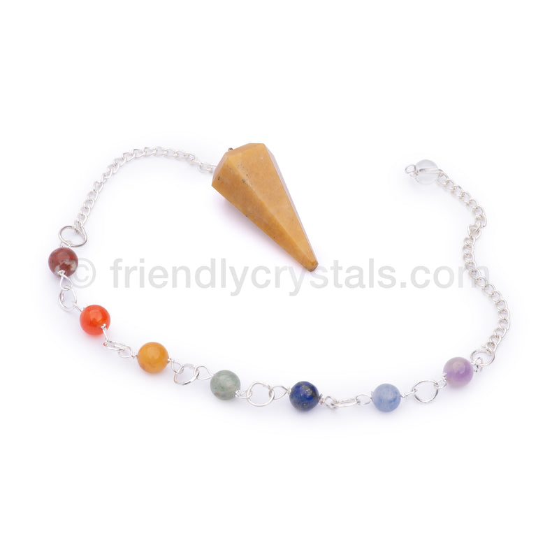 20 Assorted Stones Pack - Chakra Pendulums Faceted