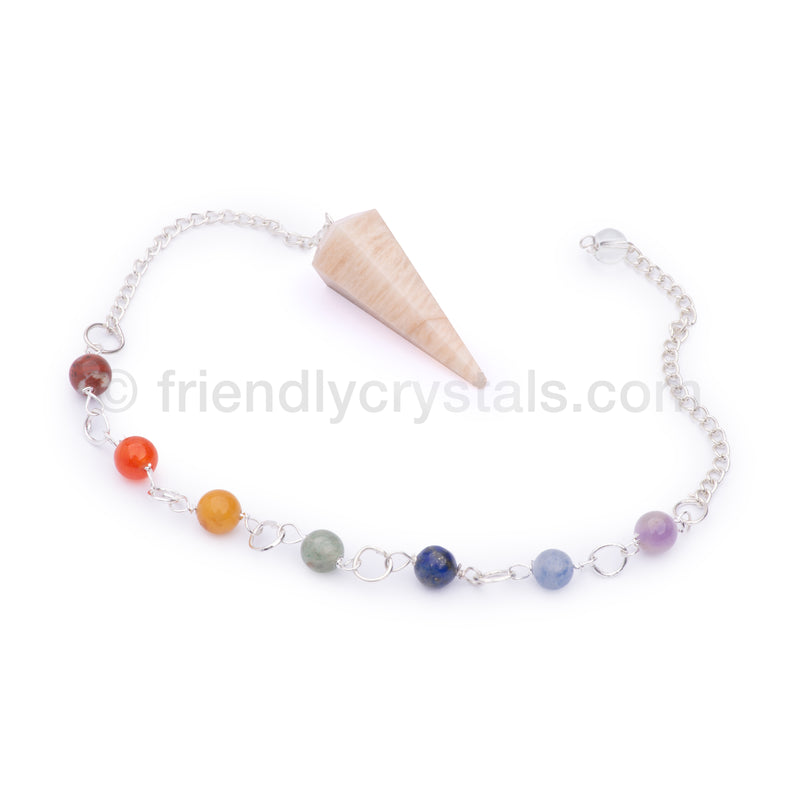 20 Assorted Stones Pack - Chakra Pendulums Faceted