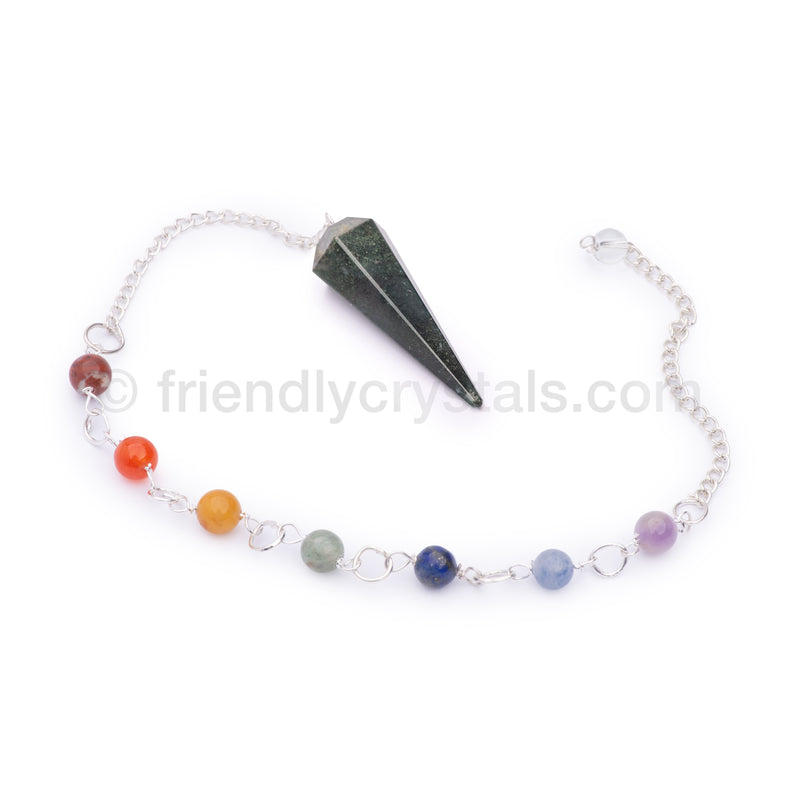 20 Assorted Stones Pack - Chakra Pendulums Faceted