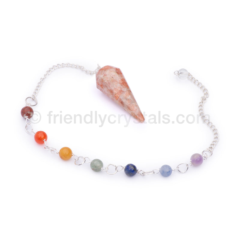 20 Assorted Stones Pack - Chakra Pendulums Faceted