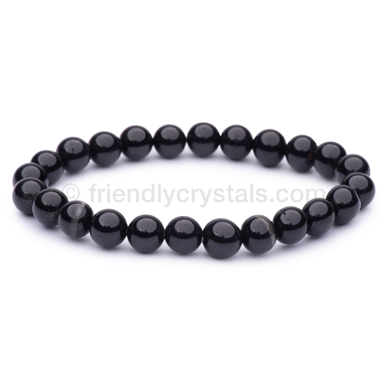 Premium Gemstone Bracelets Combo Pack - 144 Gemstone Power Bracelets 8 mm & FREE Rotating Display Stand!