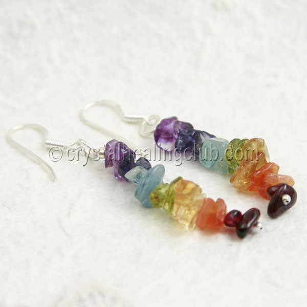 Chip Chakra Earring