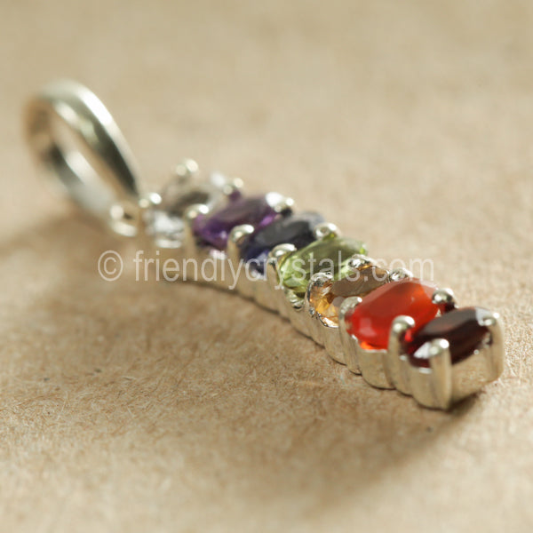 Curvy  Chakra Pendant