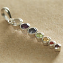 Descending Chakra Pendants