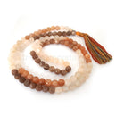 3 Coloured Moonstone Mala Faceted