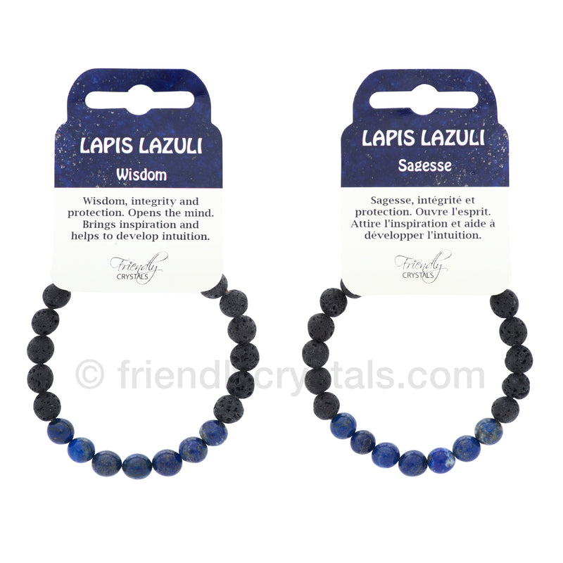 Lapis Lava Bracelet