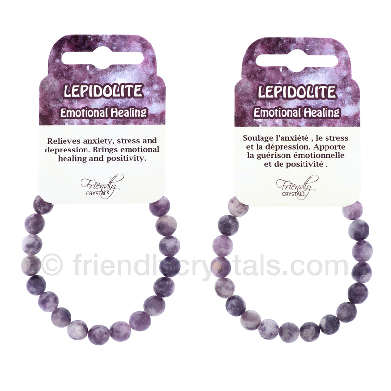 Lepidolite Power Bracelet
