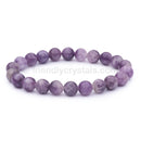 Premium Gemstone Bracelets Combo Pack - 144 Gemstone Power Bracelets 8 mm & FREE Rotating Display Stand!