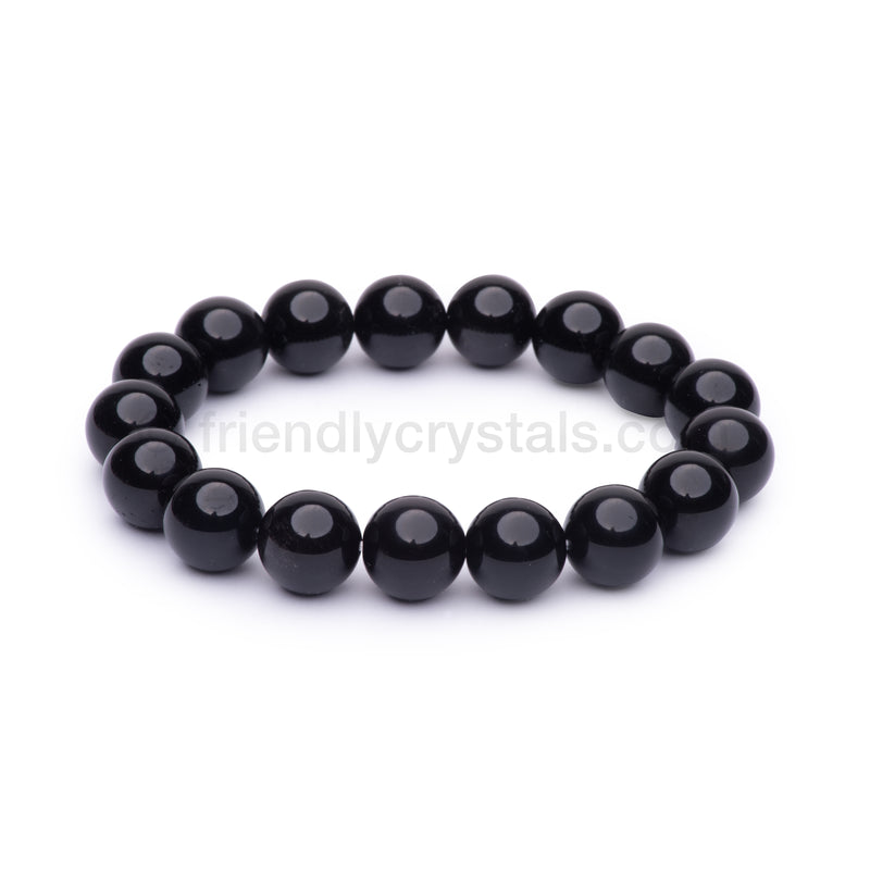 Premium Gemstone Bracelets Combo Pack - 144 Gemstone Power Bracelets 8 mm & FREE Rotating Display Stand!