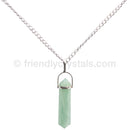 Aventurine 92.5 SS Pendant Double Terminated