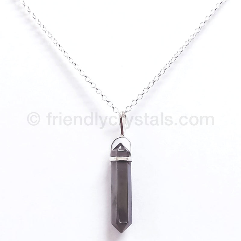 Hematite Pendant Double Terminated - NEW!