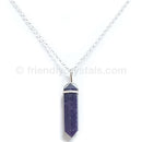 Lepidiolite 92.5 SS Pendant Double Terminated - NEW!