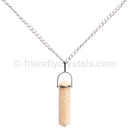 Moonstone 92.5 SS Pendant Double Terminated