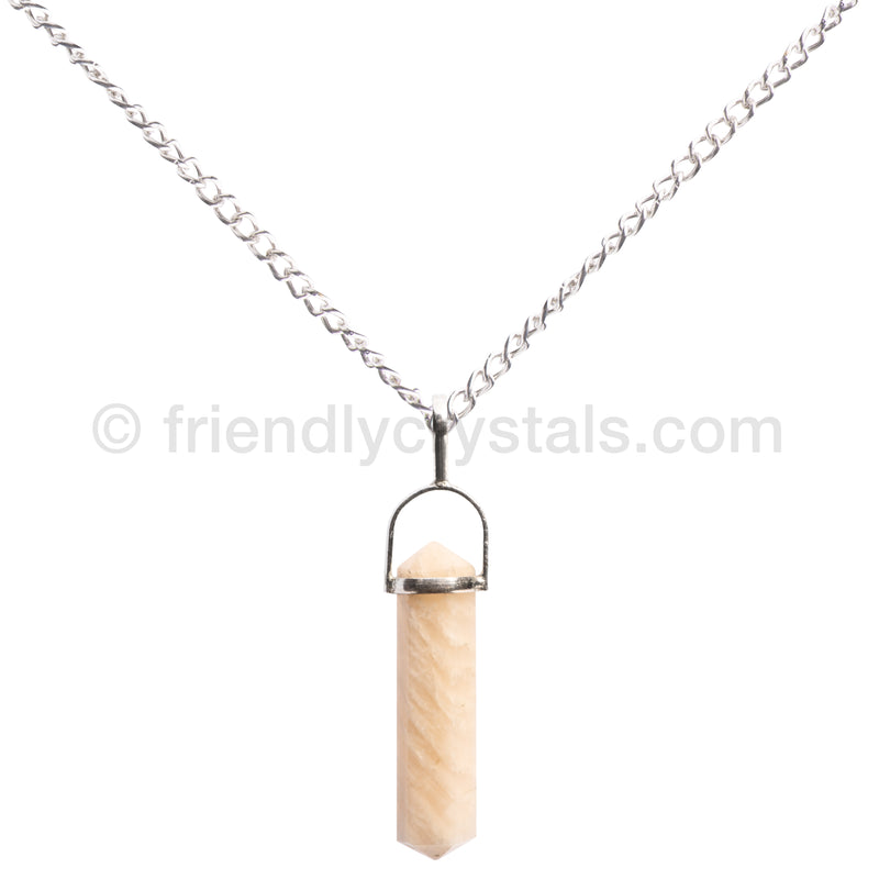 Moonstone Pendant Double Terminated