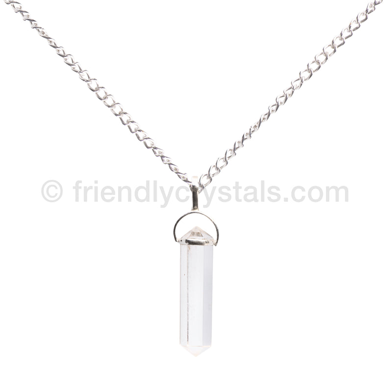 Quartz Pendant Double Terminated