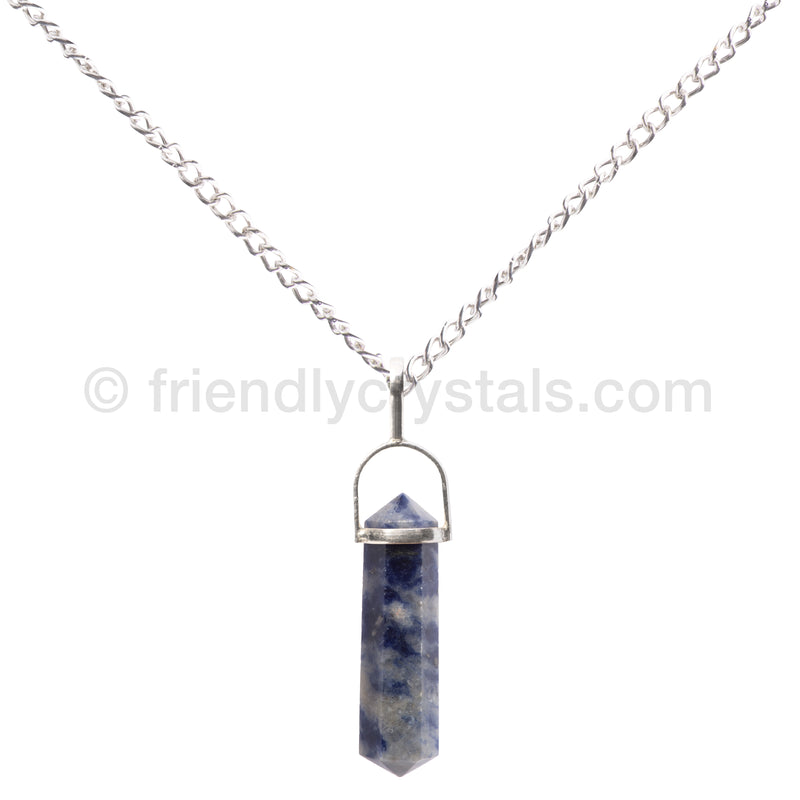 Sodalite Pendant Double Terminated