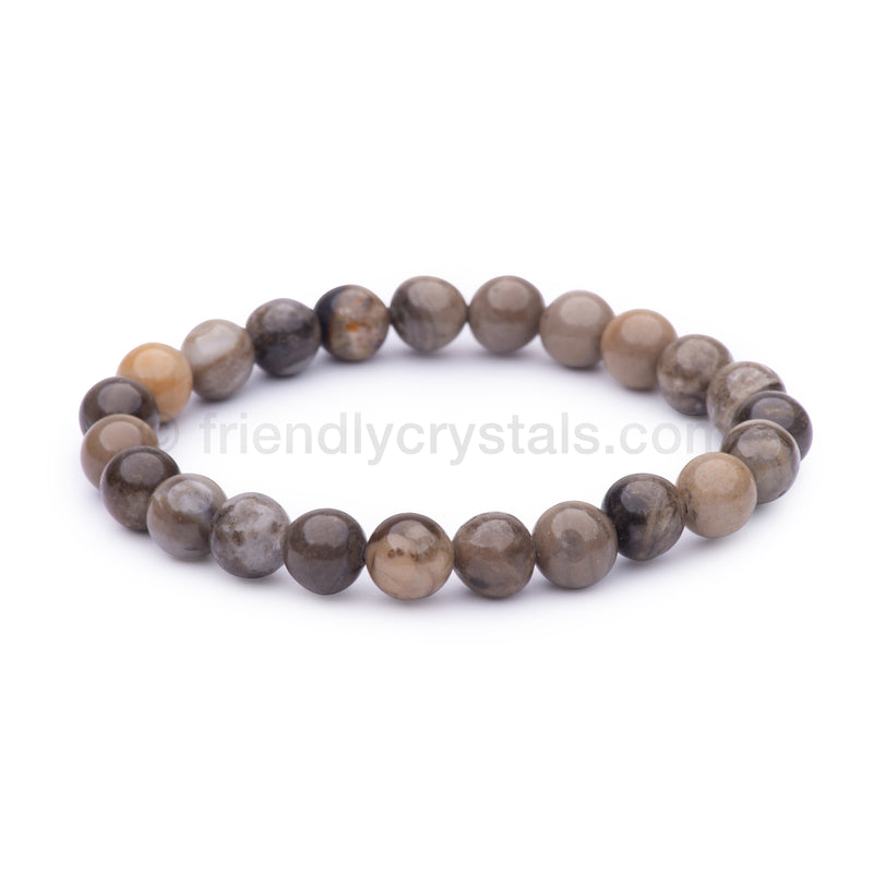 Petrified Wood Power Bracelet