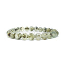 Prehnite Faceted Power Bracelet (8mm)