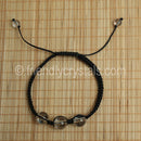 Quartz Shamballa Bracelet