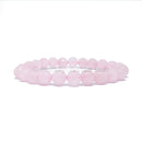 Rose Quartz Faceted Power Bracelet (8mm)