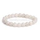 Premium Gemstone Bracelets Combo Pack - 144 Gemstone Power Bracelets 8 mm & FREE Rotating Display Stand!