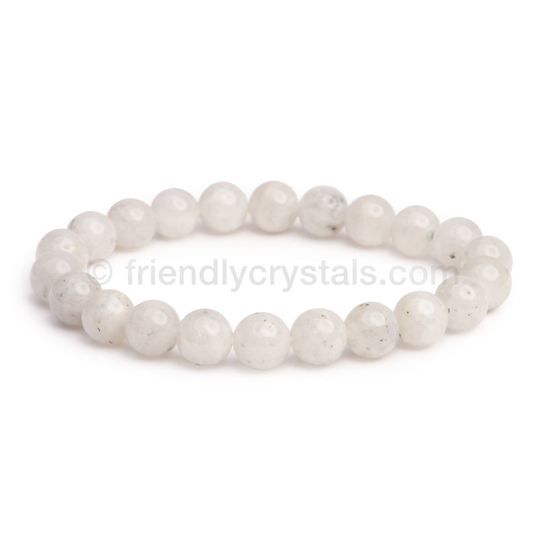 Premium Gemstone Bracelets Combo Pack - 144 Gemstone Power Bracelets 8 mm & FREE Rotating Display Stand!