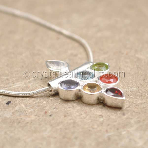 Seven Jewels Chakra Pendant