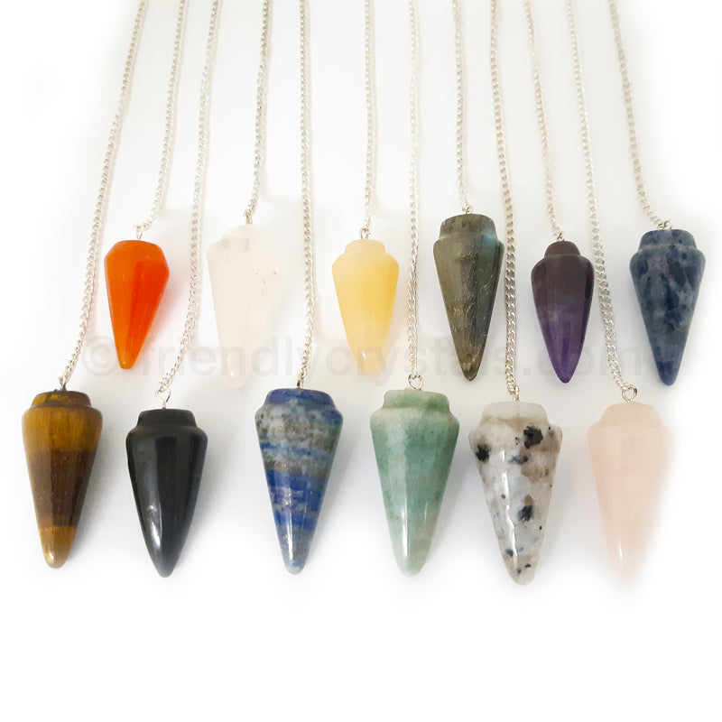 20 Assorted Stones Pack - Pendulums Simple
