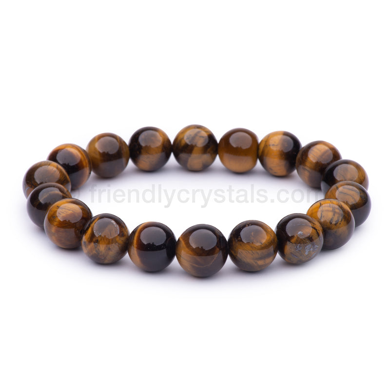Tiger Eye Large Power Bracelet (12 mm)