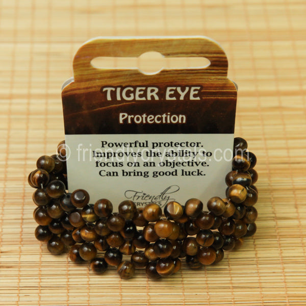 Tiger Eye Beaded Bracelet Broad