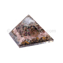 Tiger Eye/Rose Quartz/Watermelon Tourmaline/ Celestite Pyramid 90 mm