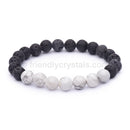 Howlite Lava Bracelet